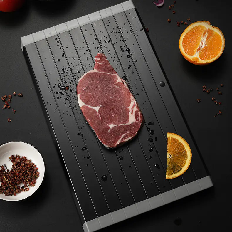Fast Melting Ice Thawing Cutting Board for Meat & Seafood Zagiz