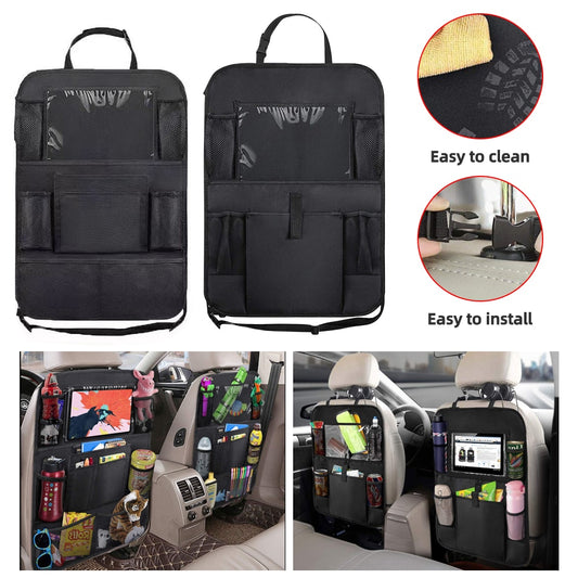 Car Backseat Organizer with Touch Screen Tablet Holder for Kids Zagiz