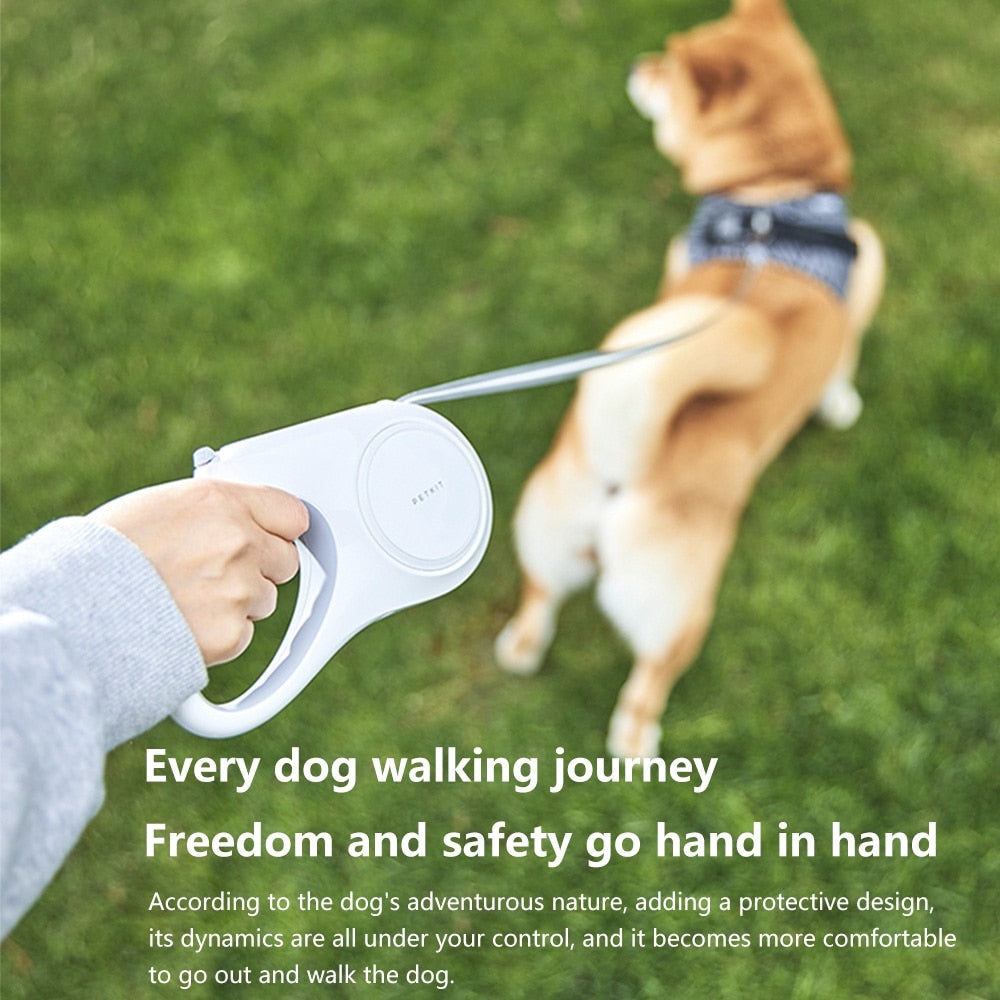 Petkit Go Shine Max Pet Leash with Traction and LED Night Light