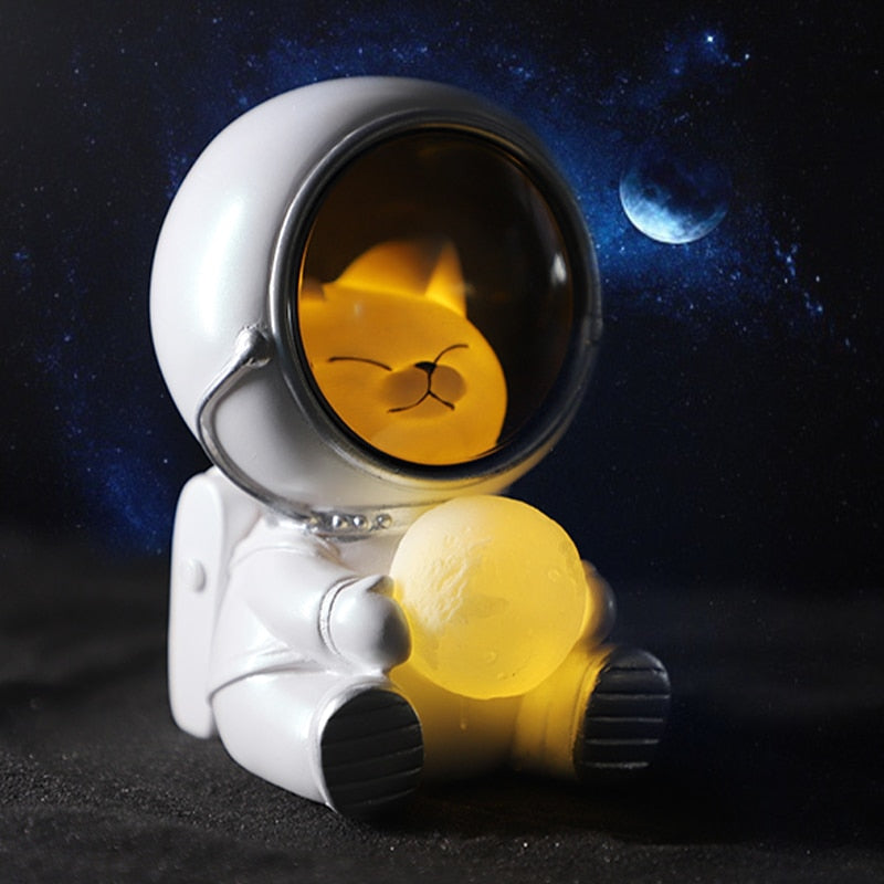 Spaceman Night Light Creative Cute Pet Astronaut Lamps Led Night Light for kids bedroom