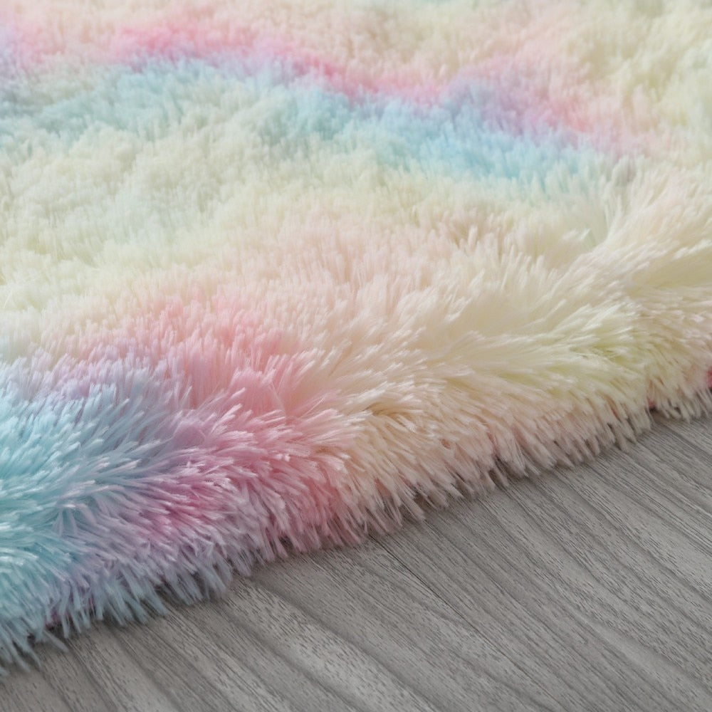 Colorful Shaggy Carpets