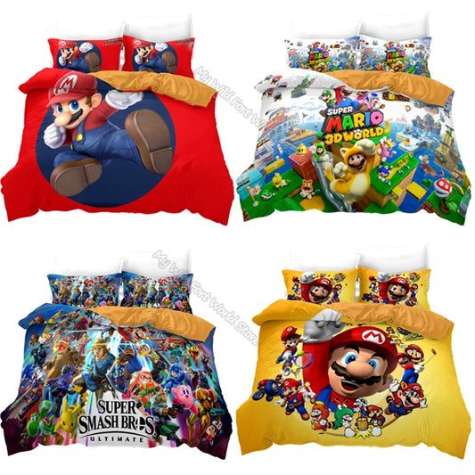 Super Mario Bedding Set Zagiz