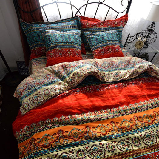 Bohemian bedding sets boho printed Mandala duvet cover set with Pillowcases Zagiz
