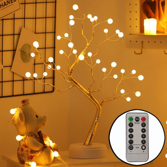 LED Night Light Bonsai Tree