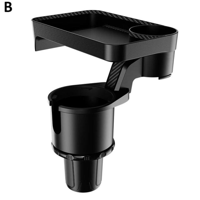 Car Cup Holder Tray 360 Degree Rotating Tray