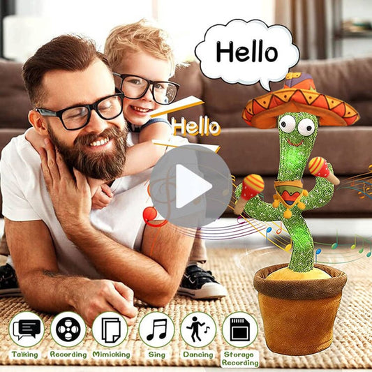 Dancing Cactus Plush Toy Soft That Can Sing And Dance with Voice Interaction Zagiz