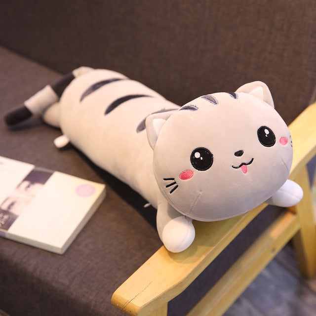 Cute Soft Long Cat Pillow Plush