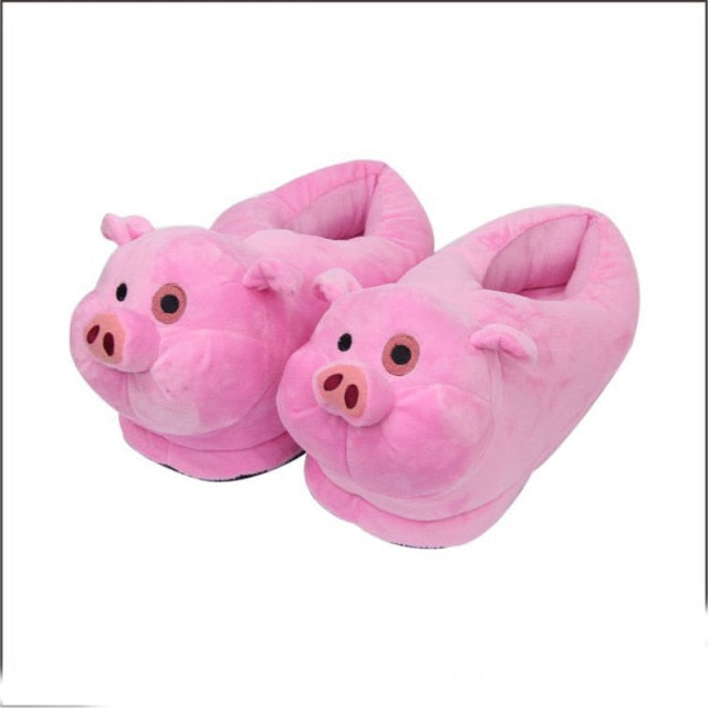 Plush Indoor Animal Home Slippers Zagiz