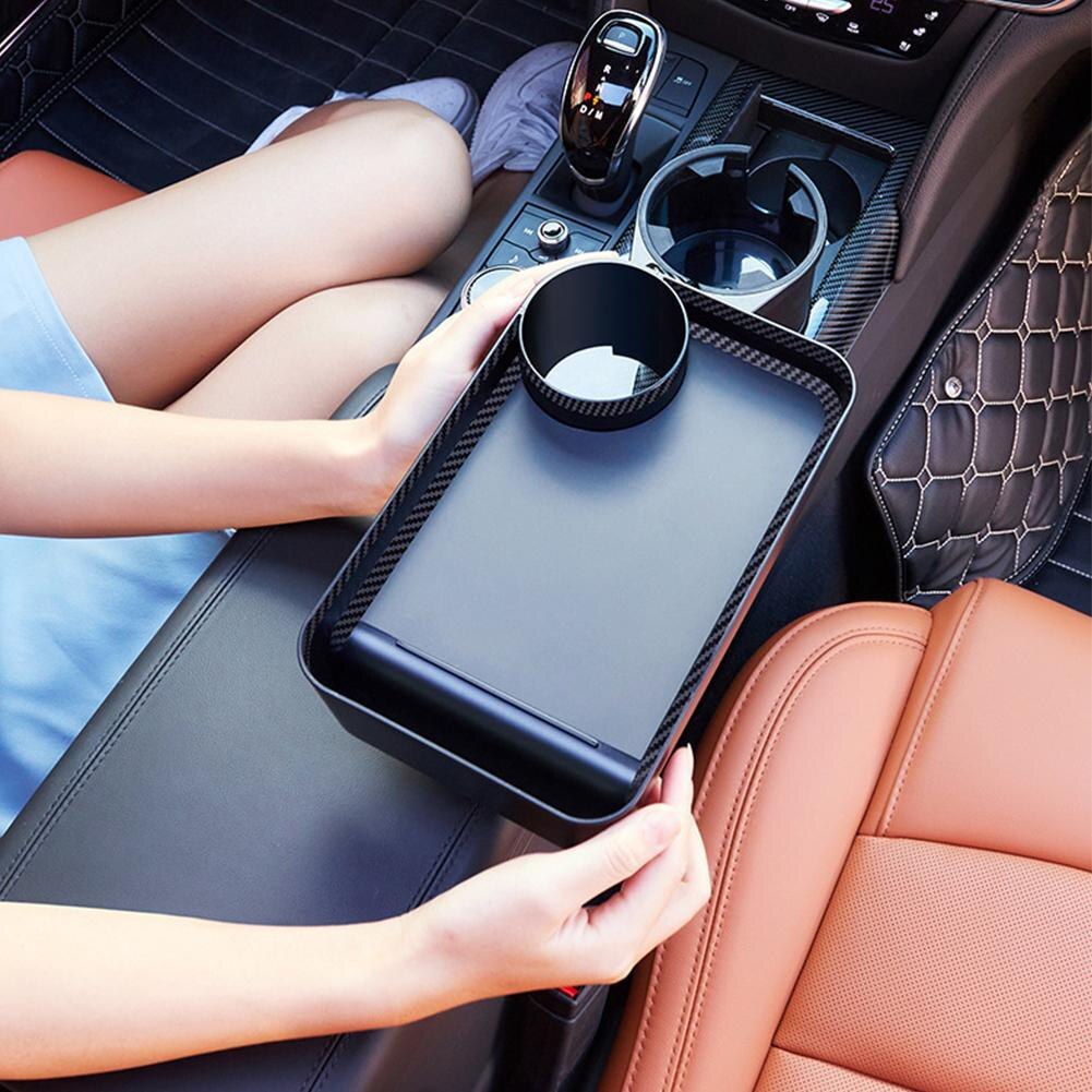 Car Cup Holder Tray 360 Degree Rotating Tray