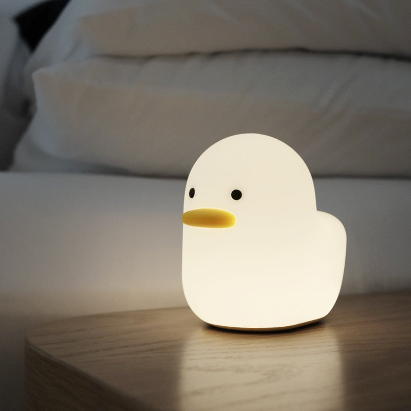 Cute Animal Duck LED Night Lamp