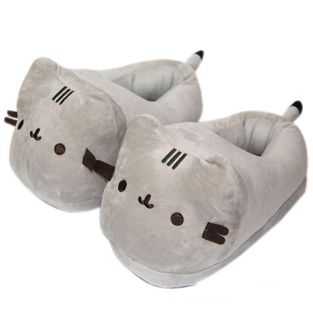 Plush Indoor Animal Home Slippers